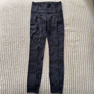 Lululemon Camouflage Camo Leggings 4